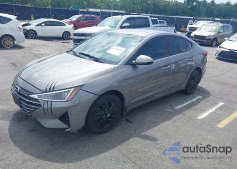 2020 Hyundai Elantra Sel из США, поврежденный, VIN KMHD84LF7LU967585